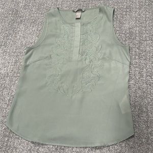 Green Blouse Size 4
